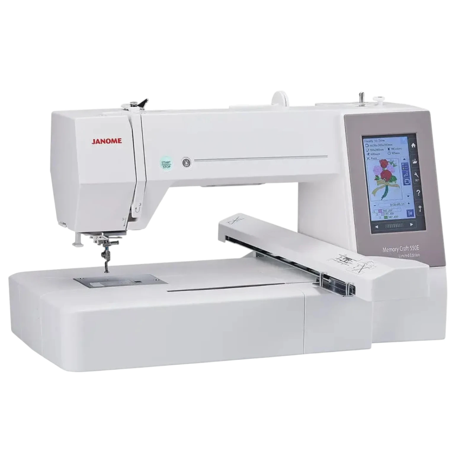 Janome Memory Craft 550E Limited Edition Embroidery Machines